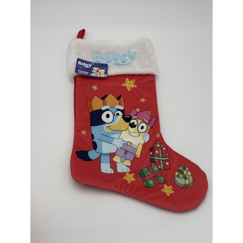 Bluey Christmas Stocking